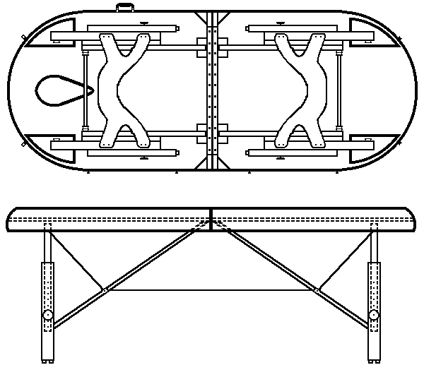 massage table plans